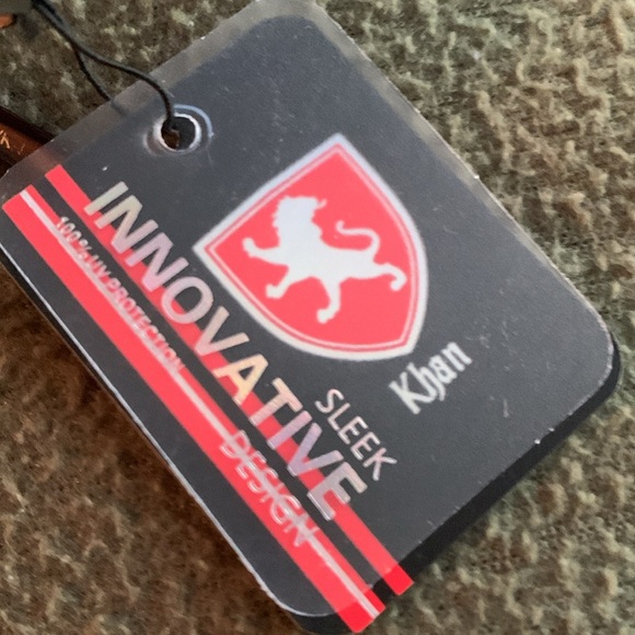 NWT Men’s Khan sleek innovative design glasses. Small scratch on left lens. - Picture 2 of 7